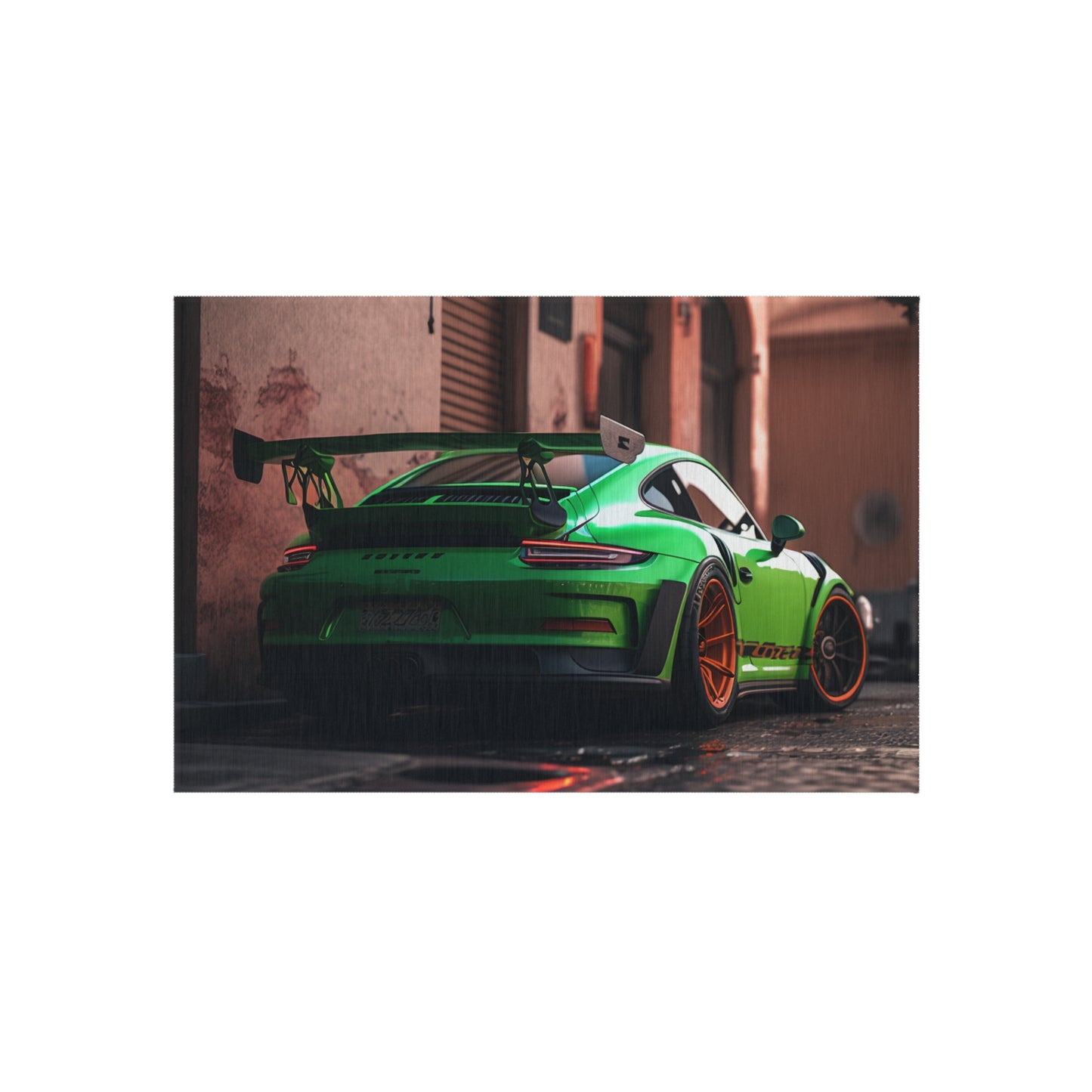 Outdoor Rug  porsche 911 gt3 1