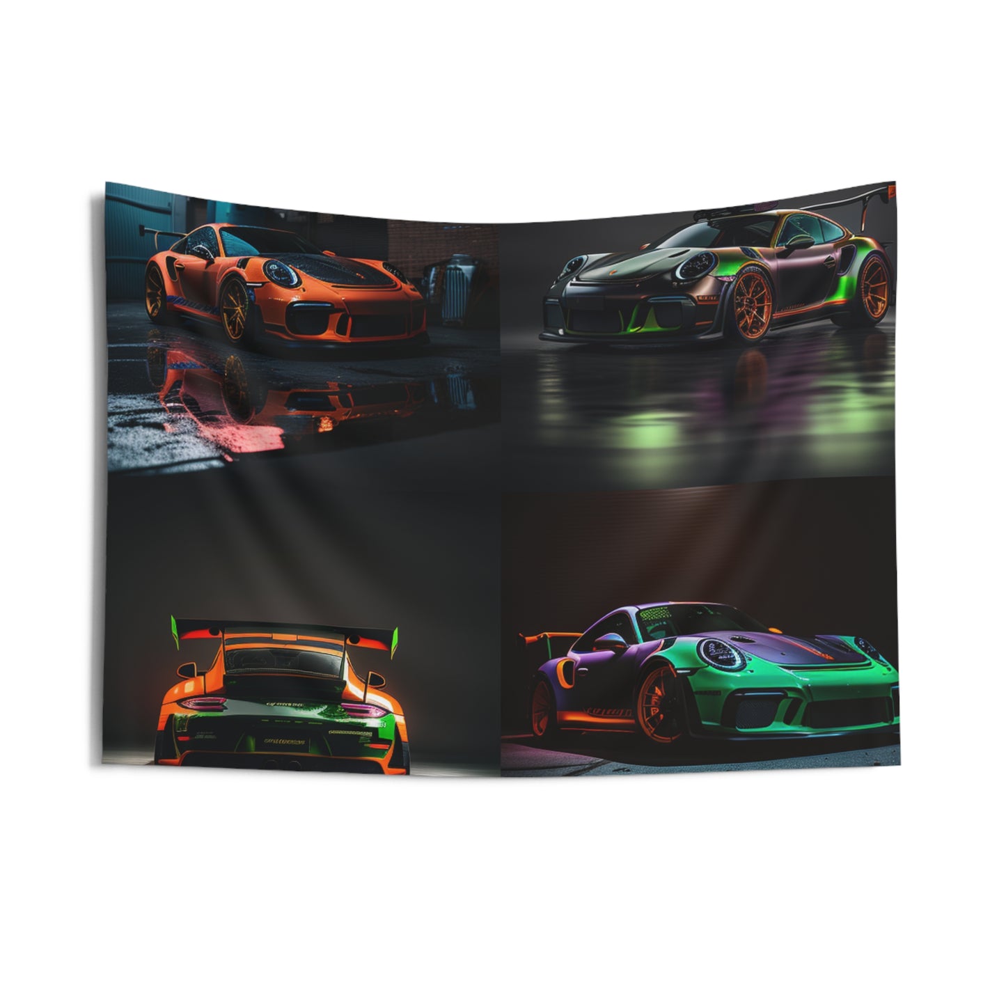 Indoor Wall Tapestries Porsche Color 5