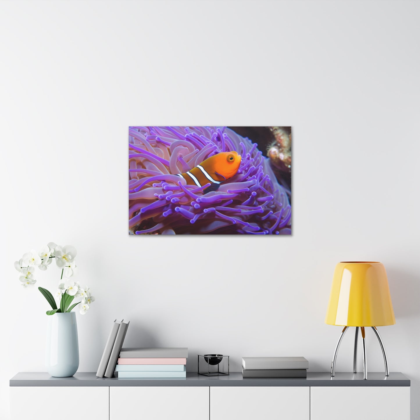 Canvas Gallery Wraps Anemone Clown 3