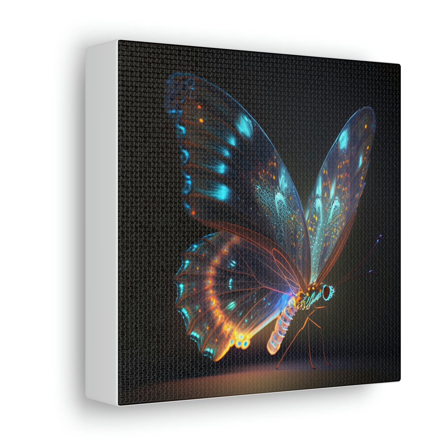 Butterfly neon glow