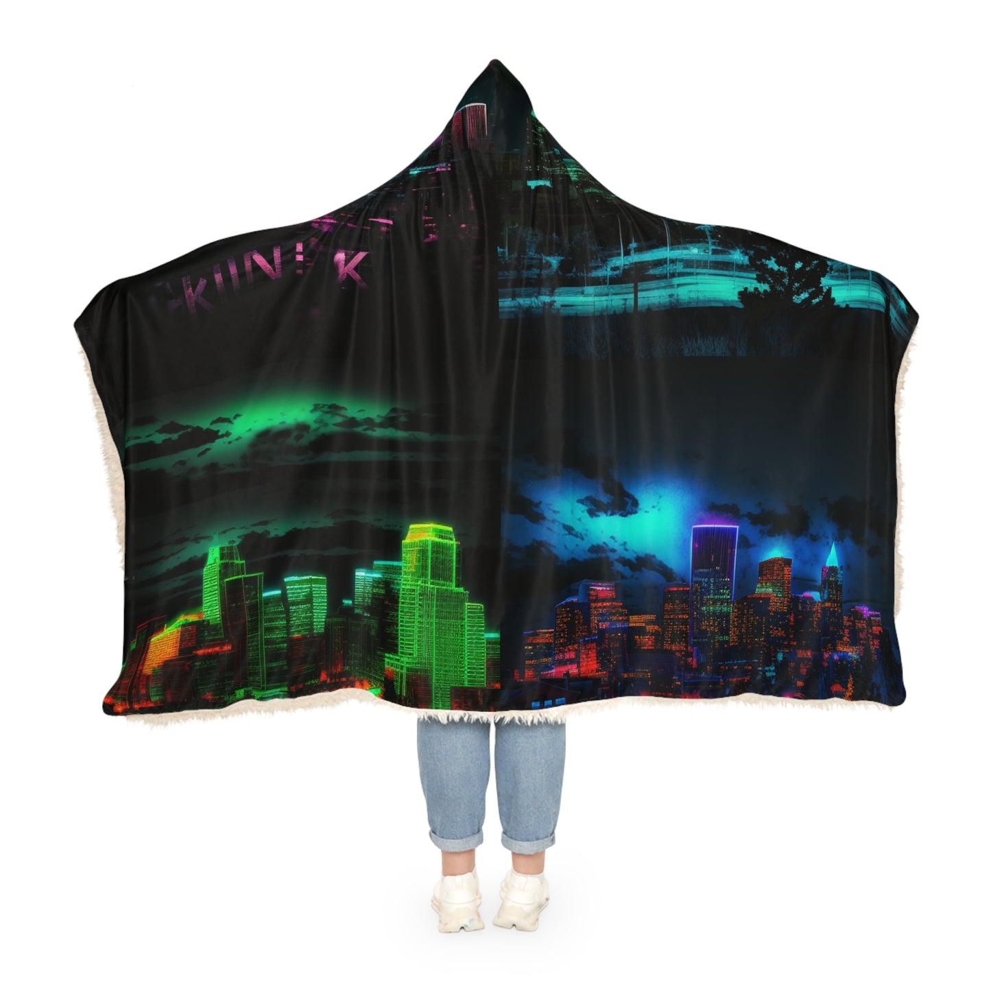 Snuggle Blanket Neon Denver