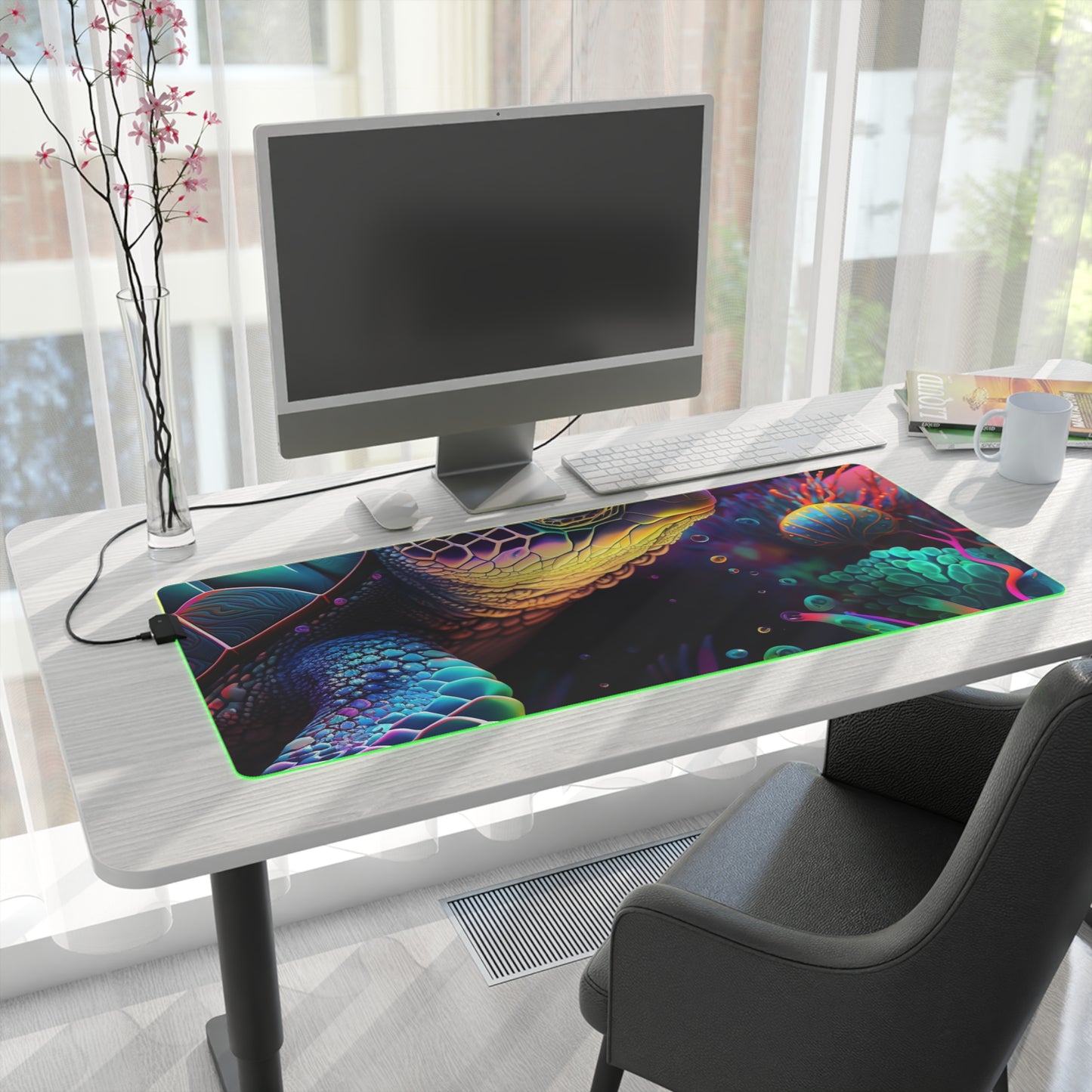 LED Gaming Mouse Pad Macro Sea Life 4