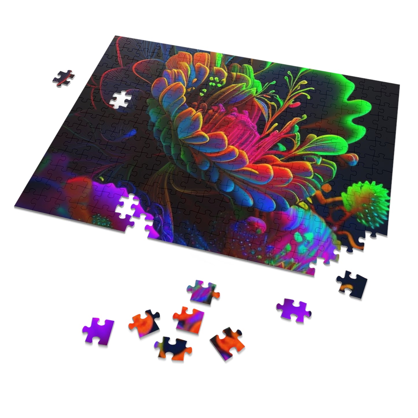 Jigsaw Puzzle (30, 110, 252, 500,1000-Piece) Macro Florescent 2