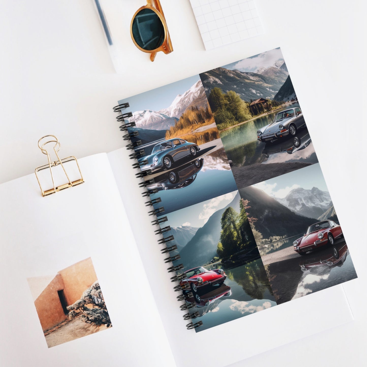 Spiral Notebook - Ruled Line Porsche Lake 5
