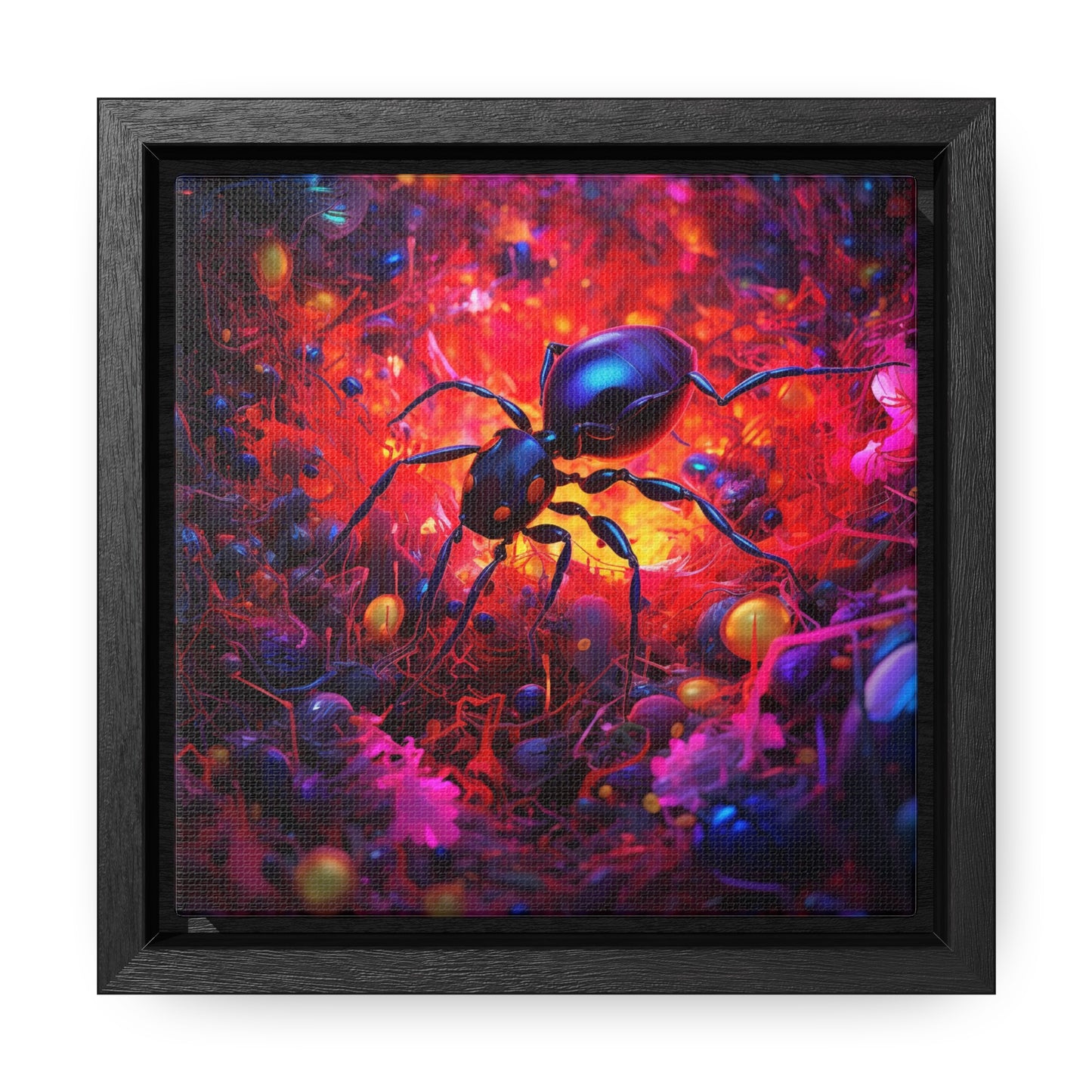 Gallery Canvas Wraps, Square Frame Ants Home 1