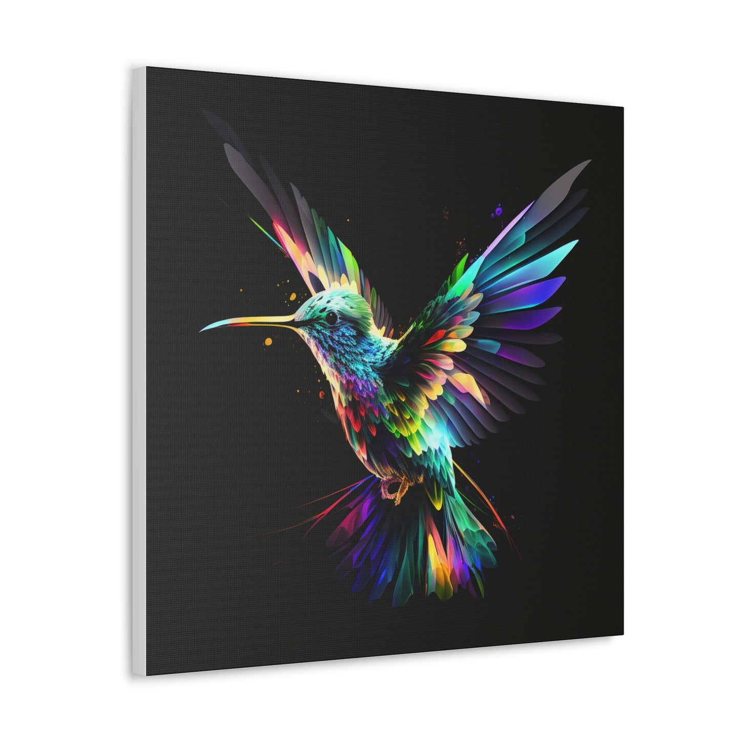 Hummingbird florescent glow