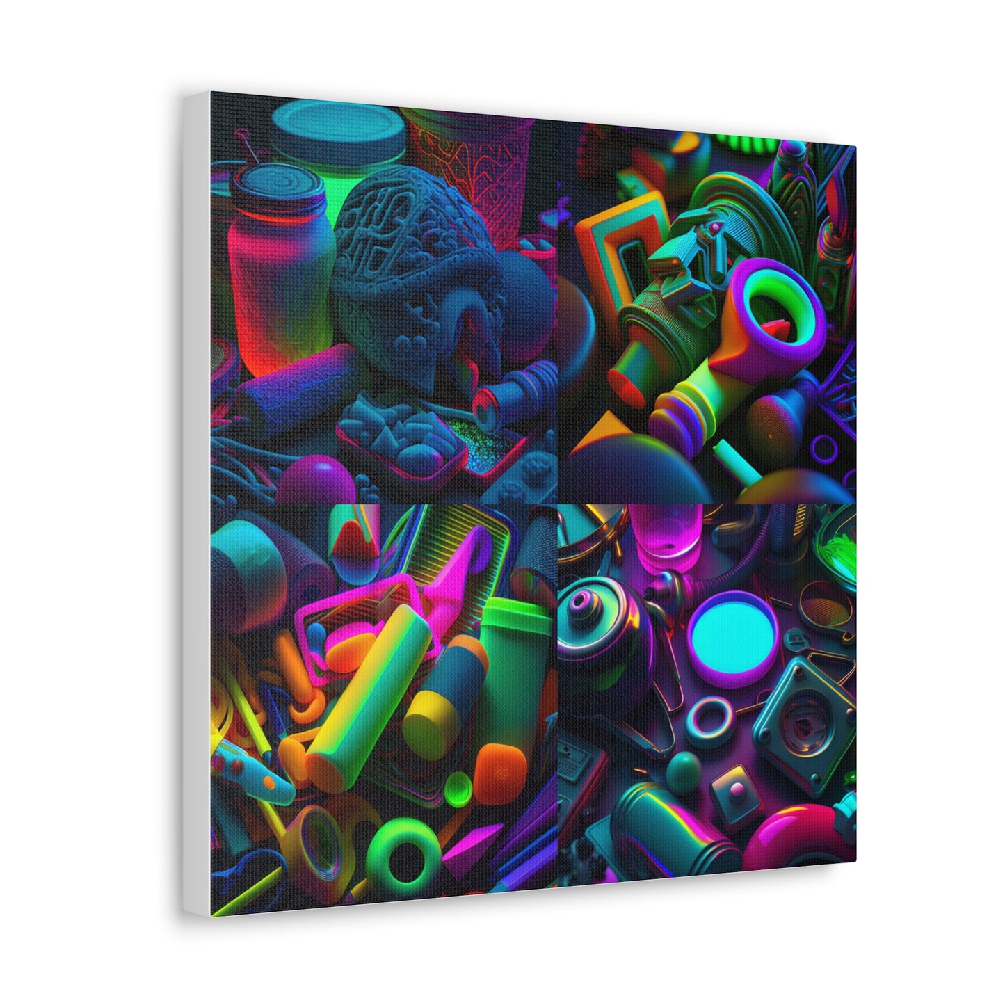 Canvas Gallery Wraps Neon Glow