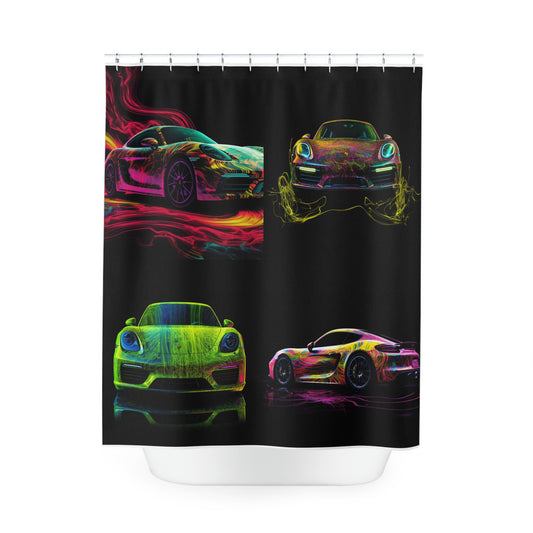 Polyester Shower Curtain Porsche Flair 5