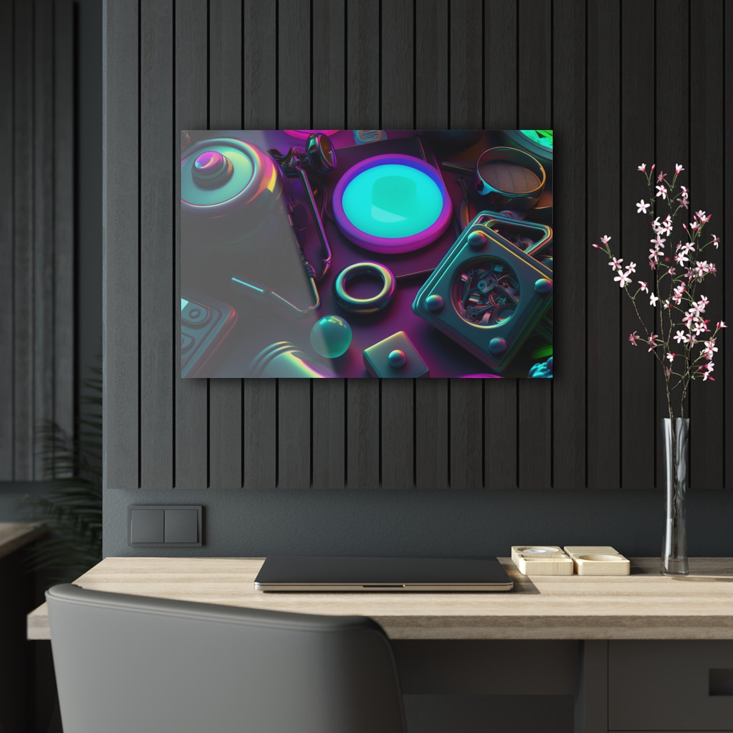 Acrylic Prints Neon Glow 4