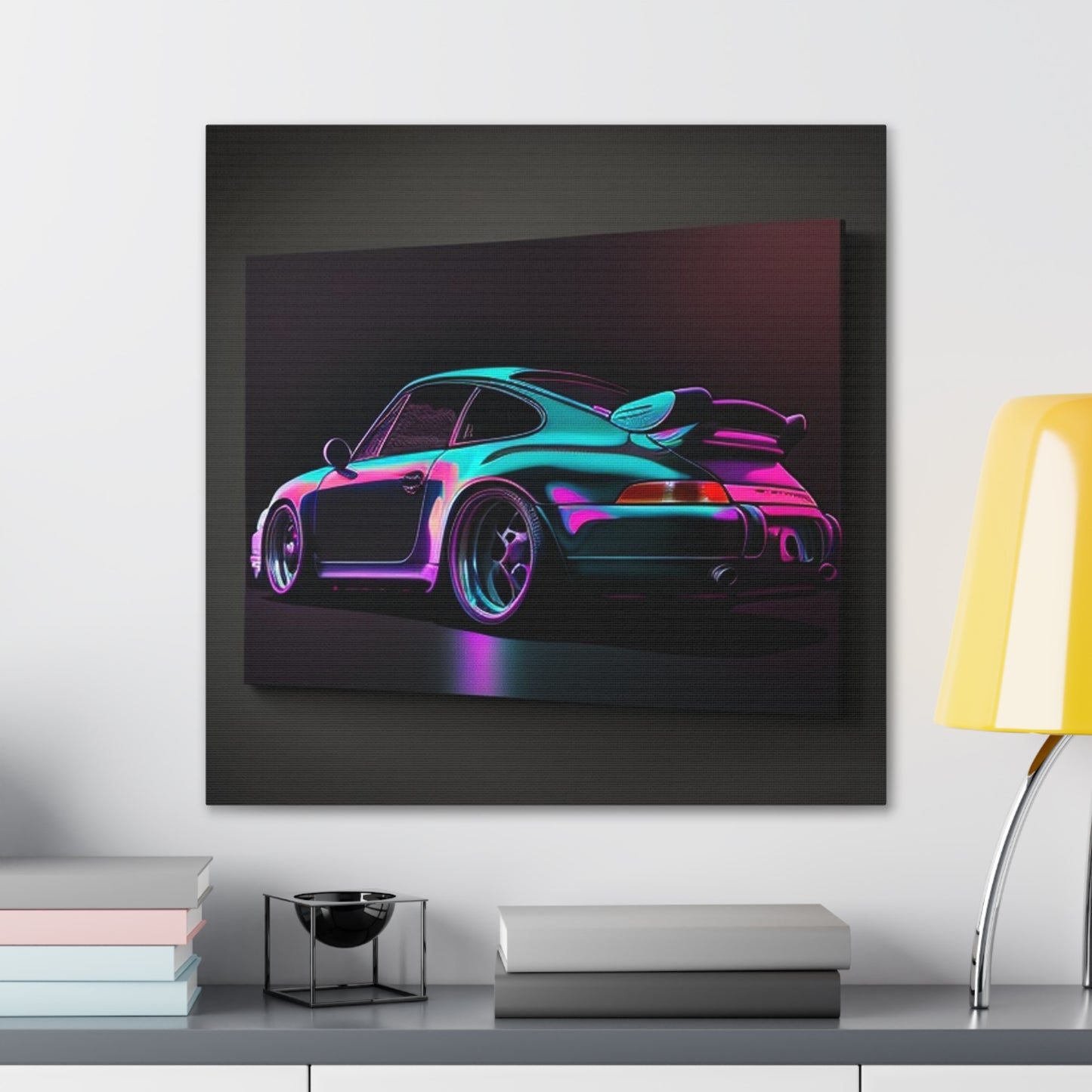 Canvas Gallery Wraps Porsche Purple 1