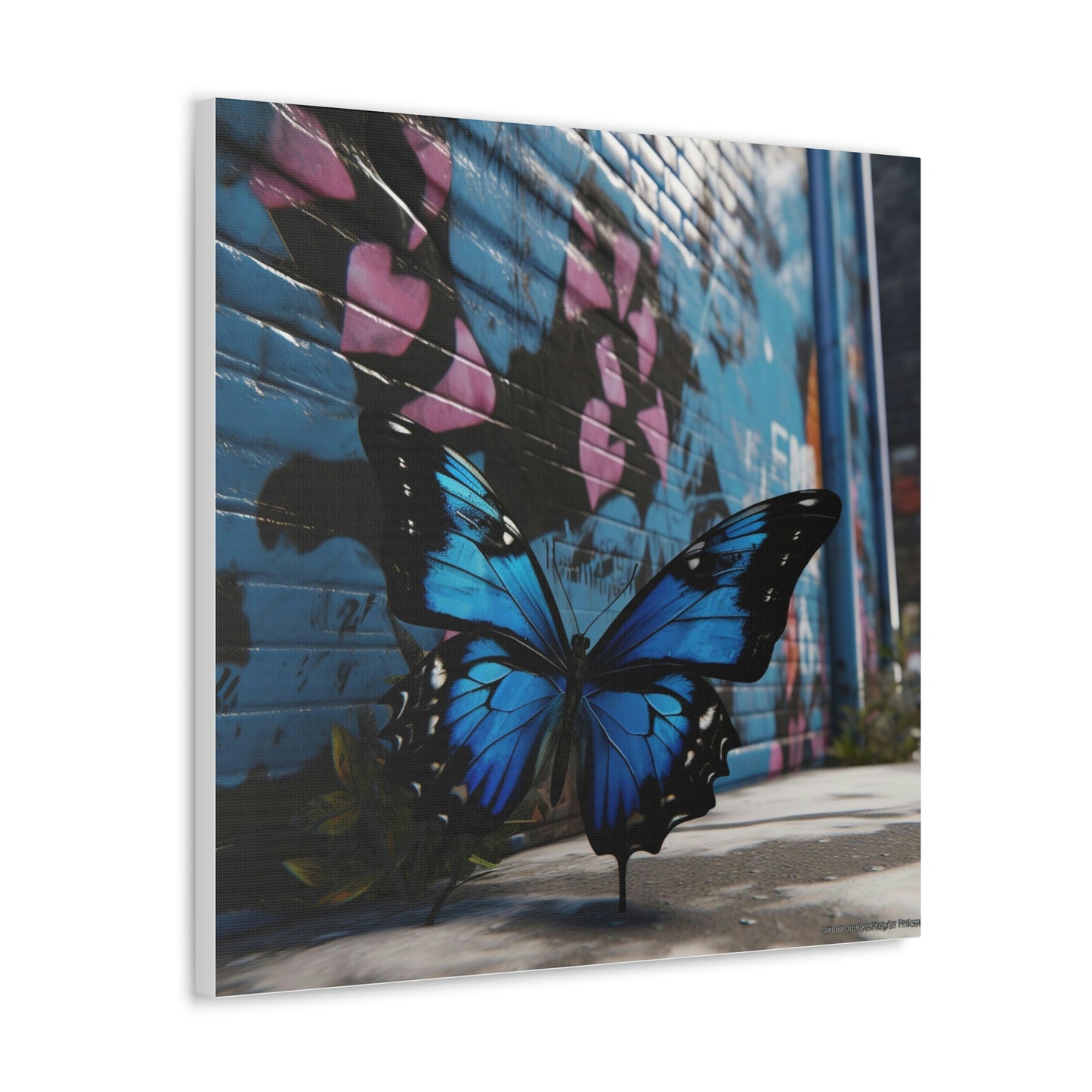 Butterfly street art