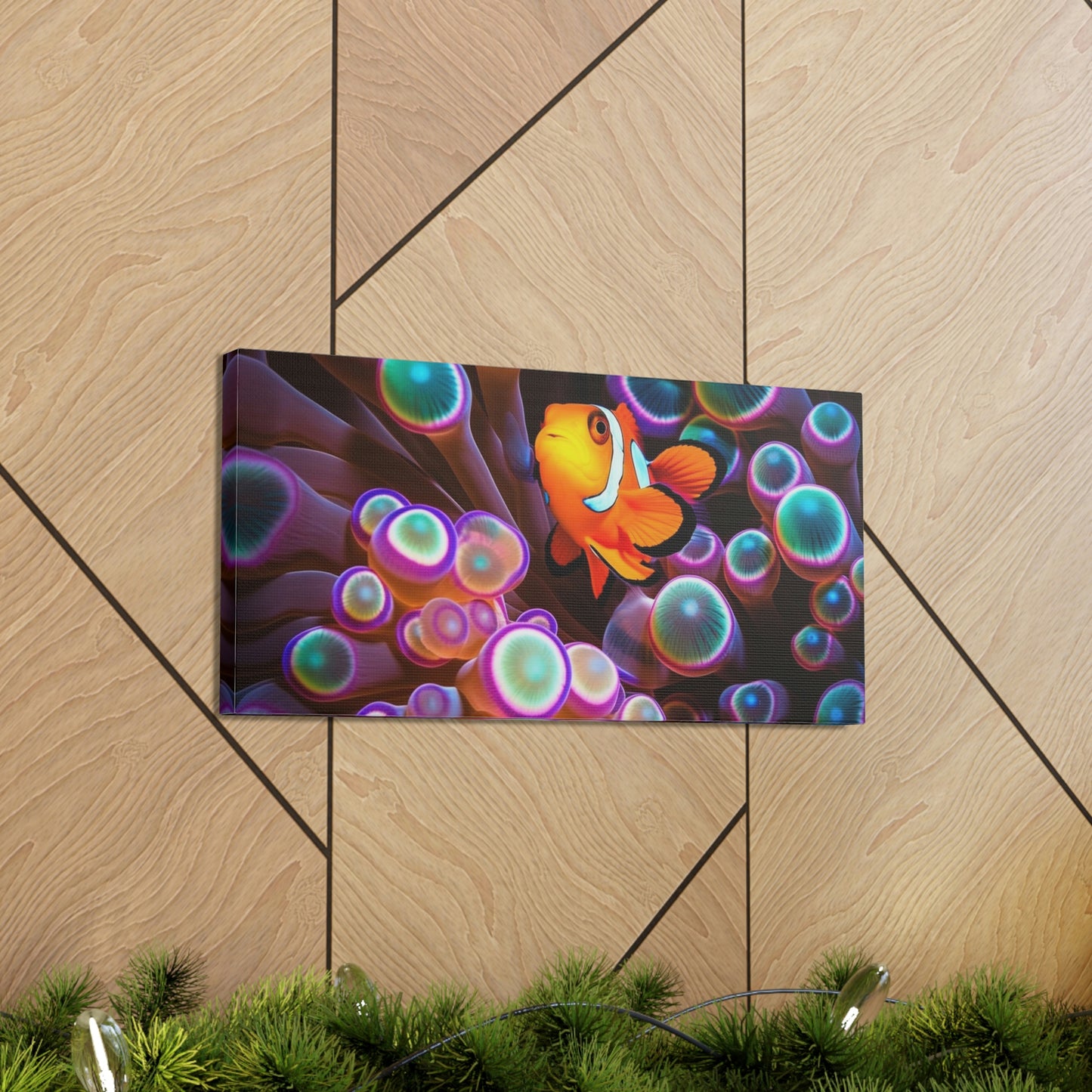 Canvas Gallery Wraps Ocean Anemone 3