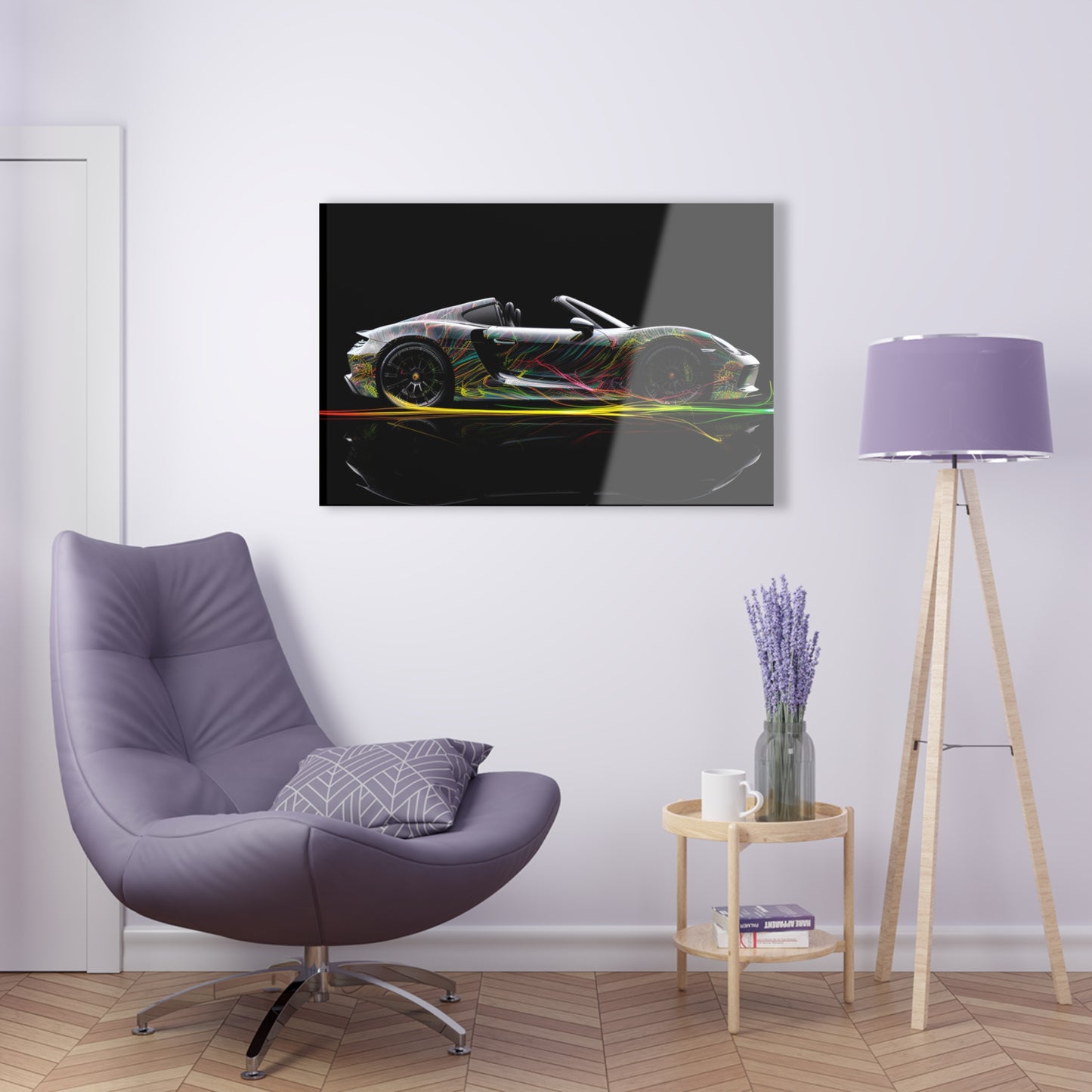 Acrylic Prints Porsche Line 1