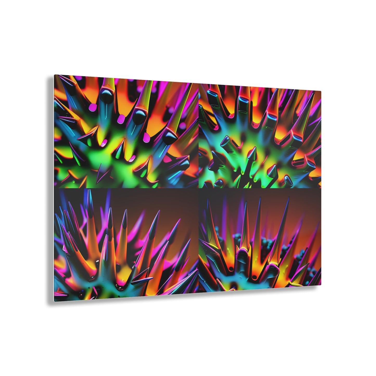 Acrylic Prints Macro Neon Spike