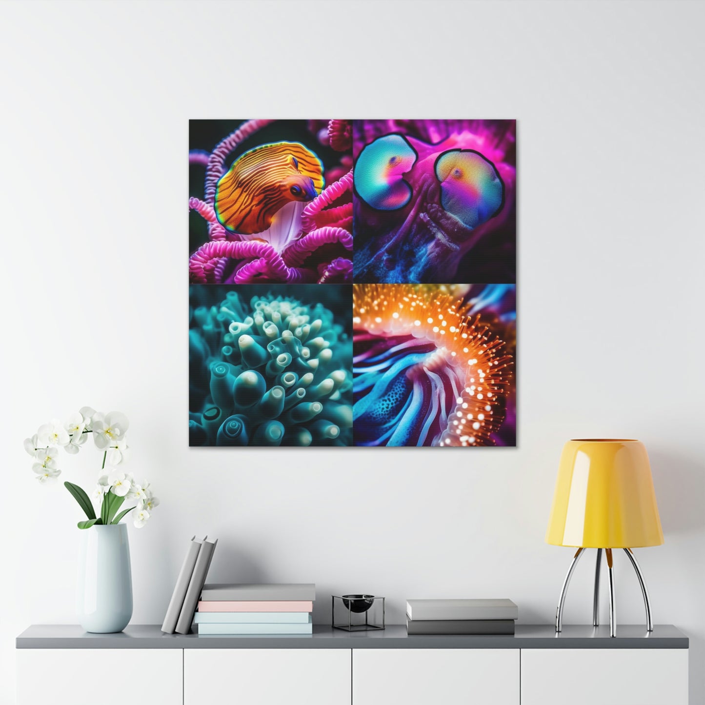 Canvas Gallery Wraps Ocean Anemone 1