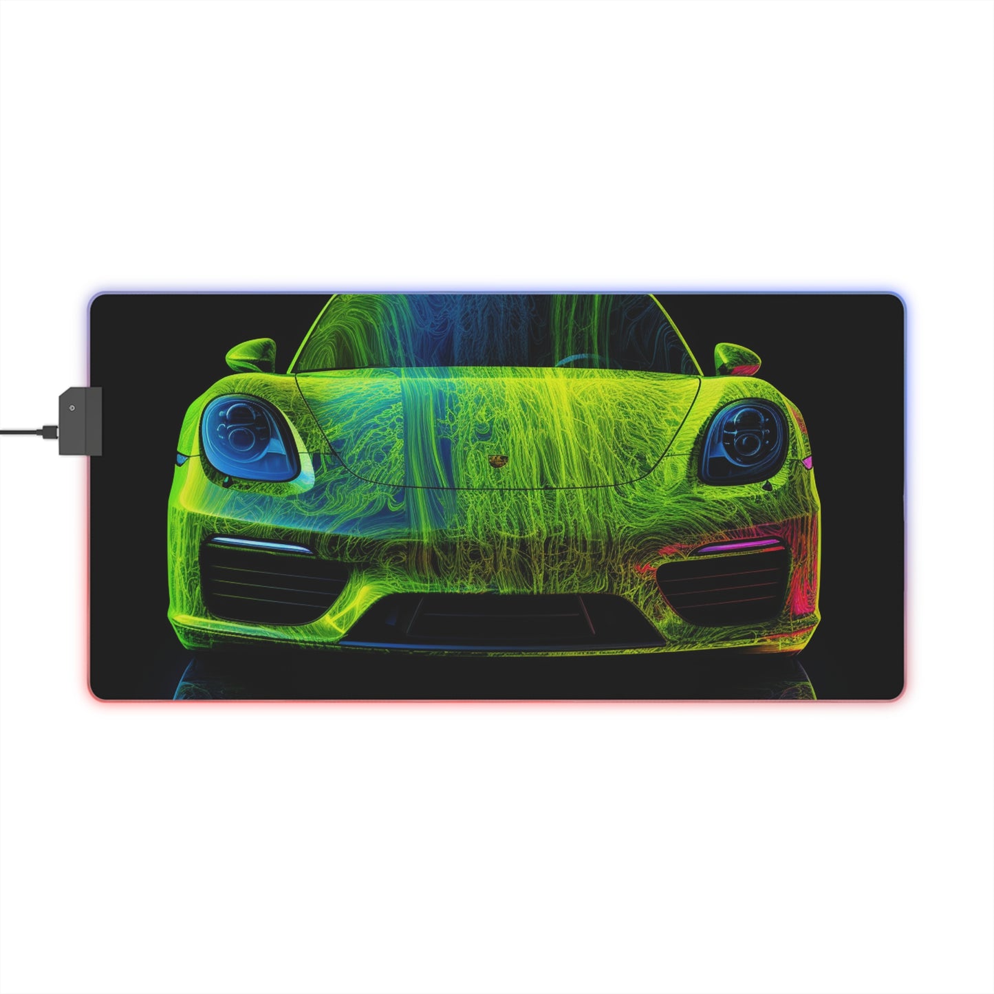 LED Gaming Mouse Pad Porsche Flair 3