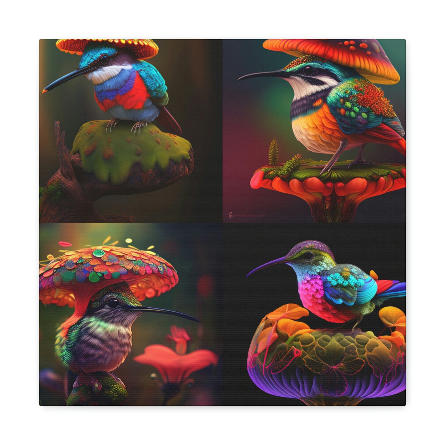 Hummingbird Mushroom 4 pack