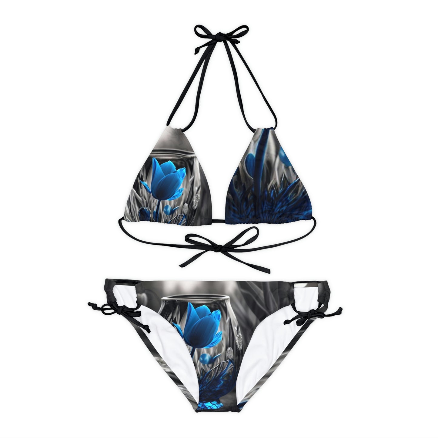 Strappy Bikini Set (AOP) Tulip 2