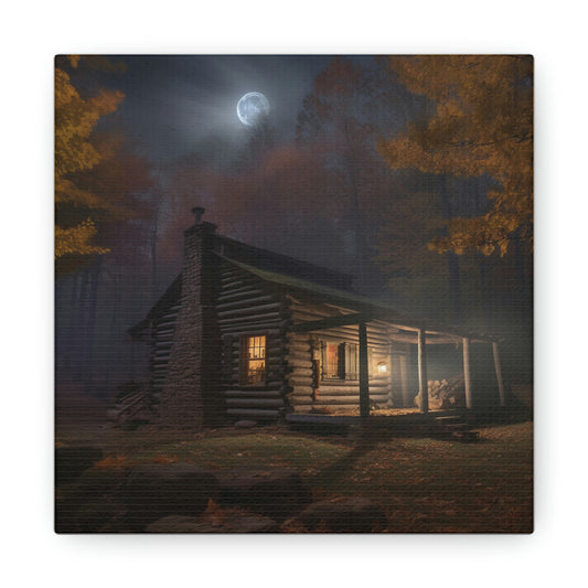 cabin moon light