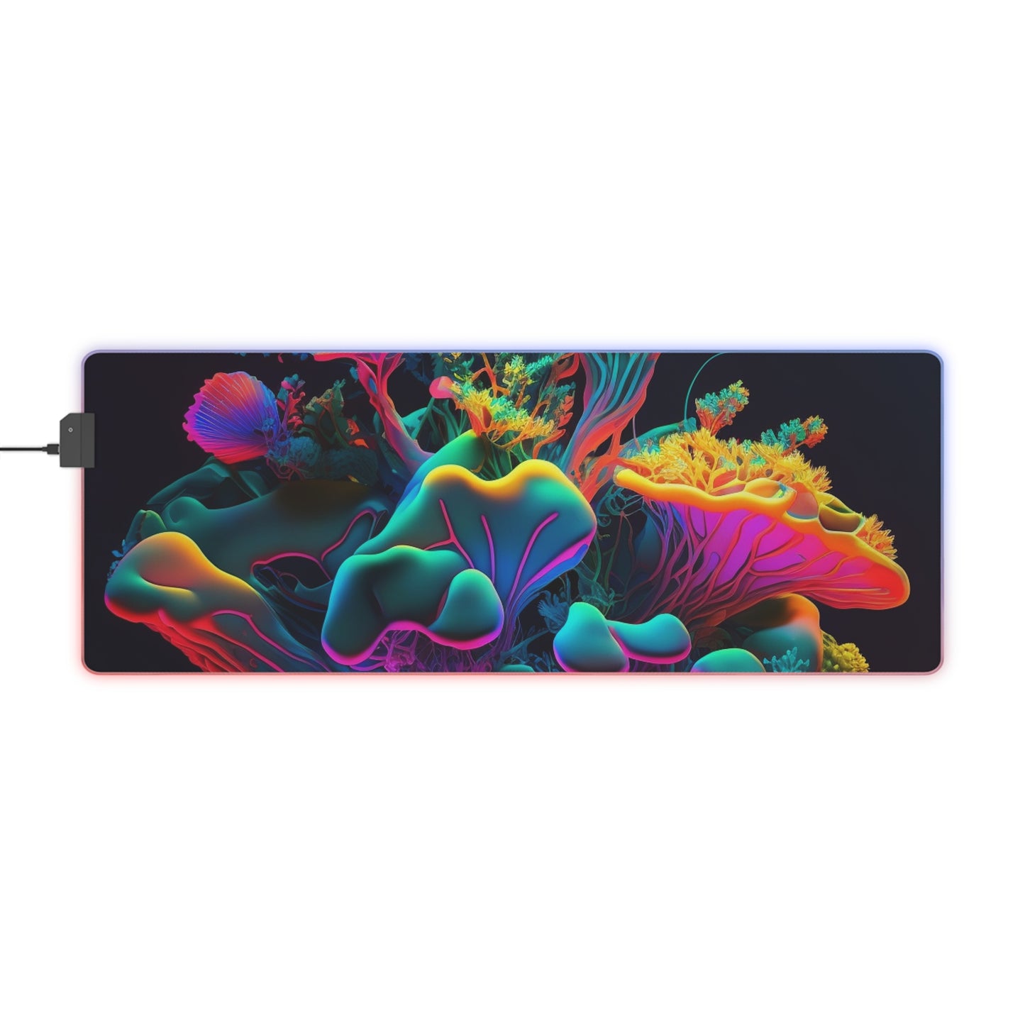 LED Gaming Mouse Pad Macro Coral Reef 1