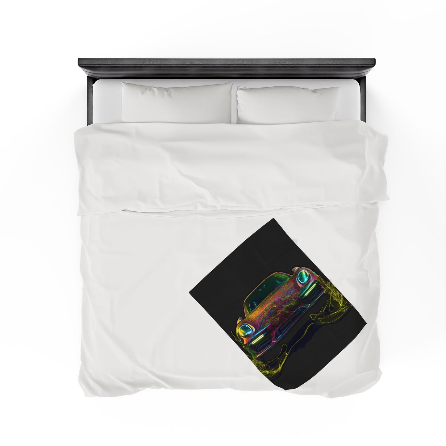 Velveteen Plush Blanket Porsche Flair 2