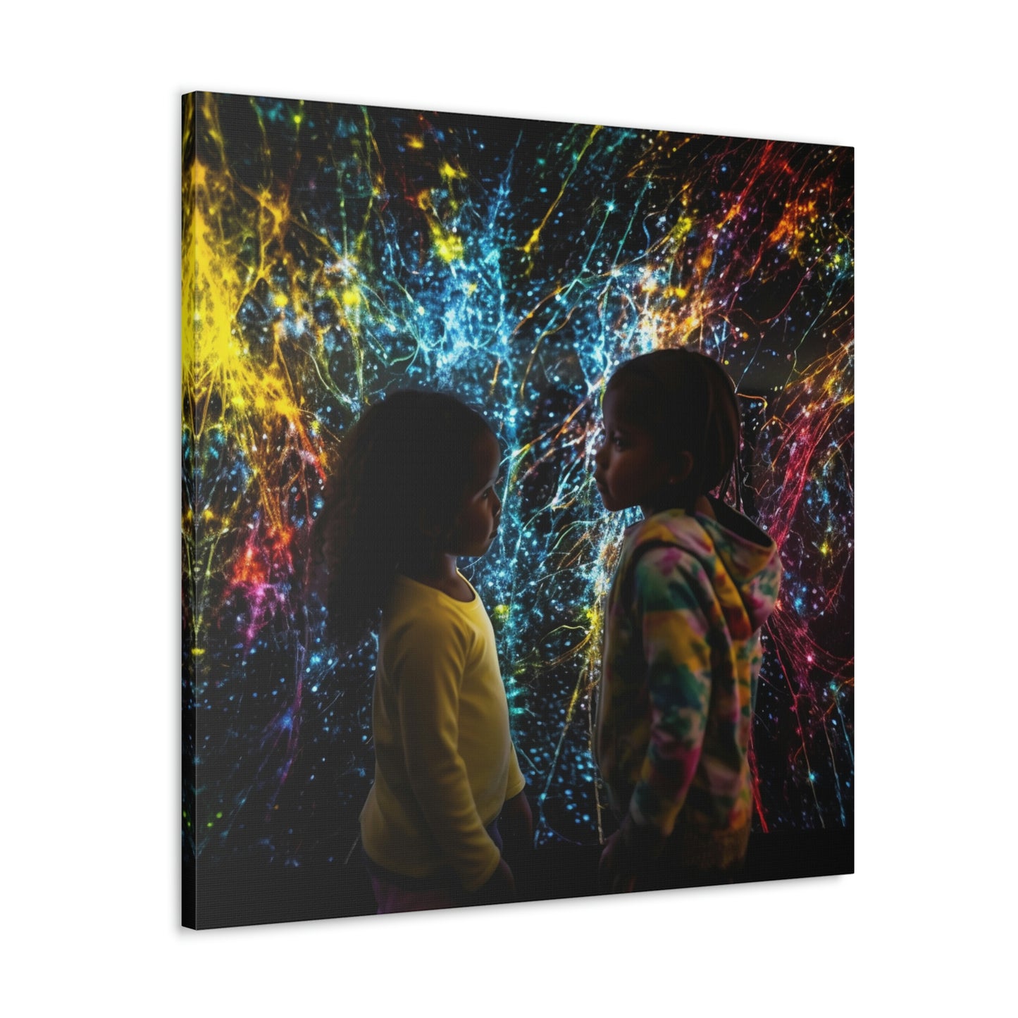 Canvas Gallery Wraps Kid Color Rain 2