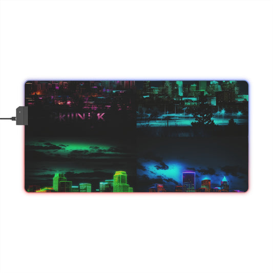 LED Gaming Mouse Pad Neon Denver