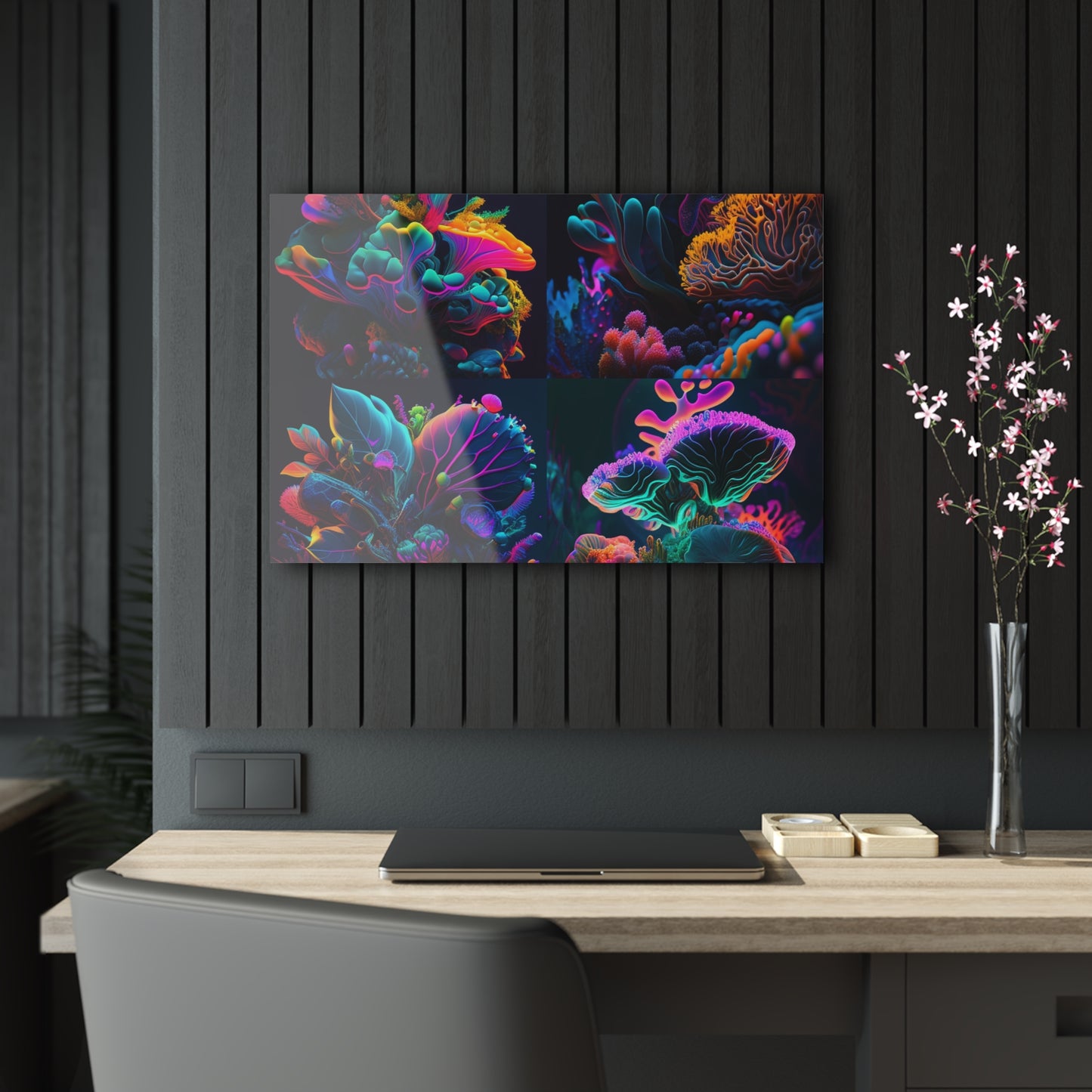 Acrylic Prints Macro Coral Reef 5