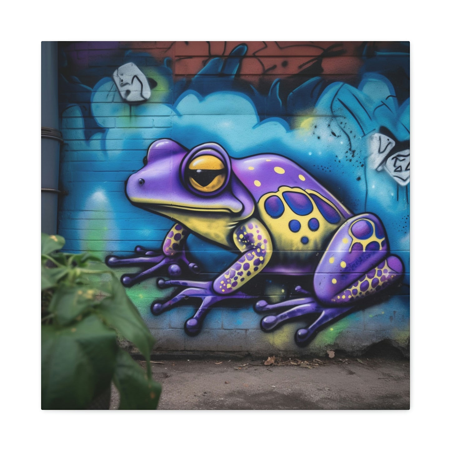 Dart Frog Street Art 4