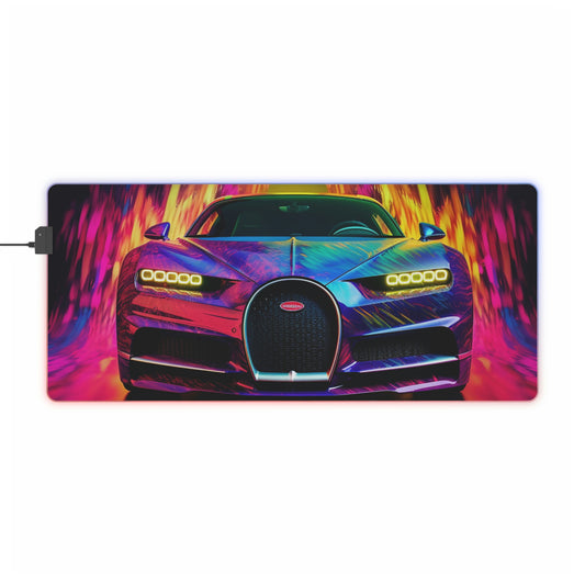 LED Gaming Mouse Pad Florescent Bugatti Flair 3