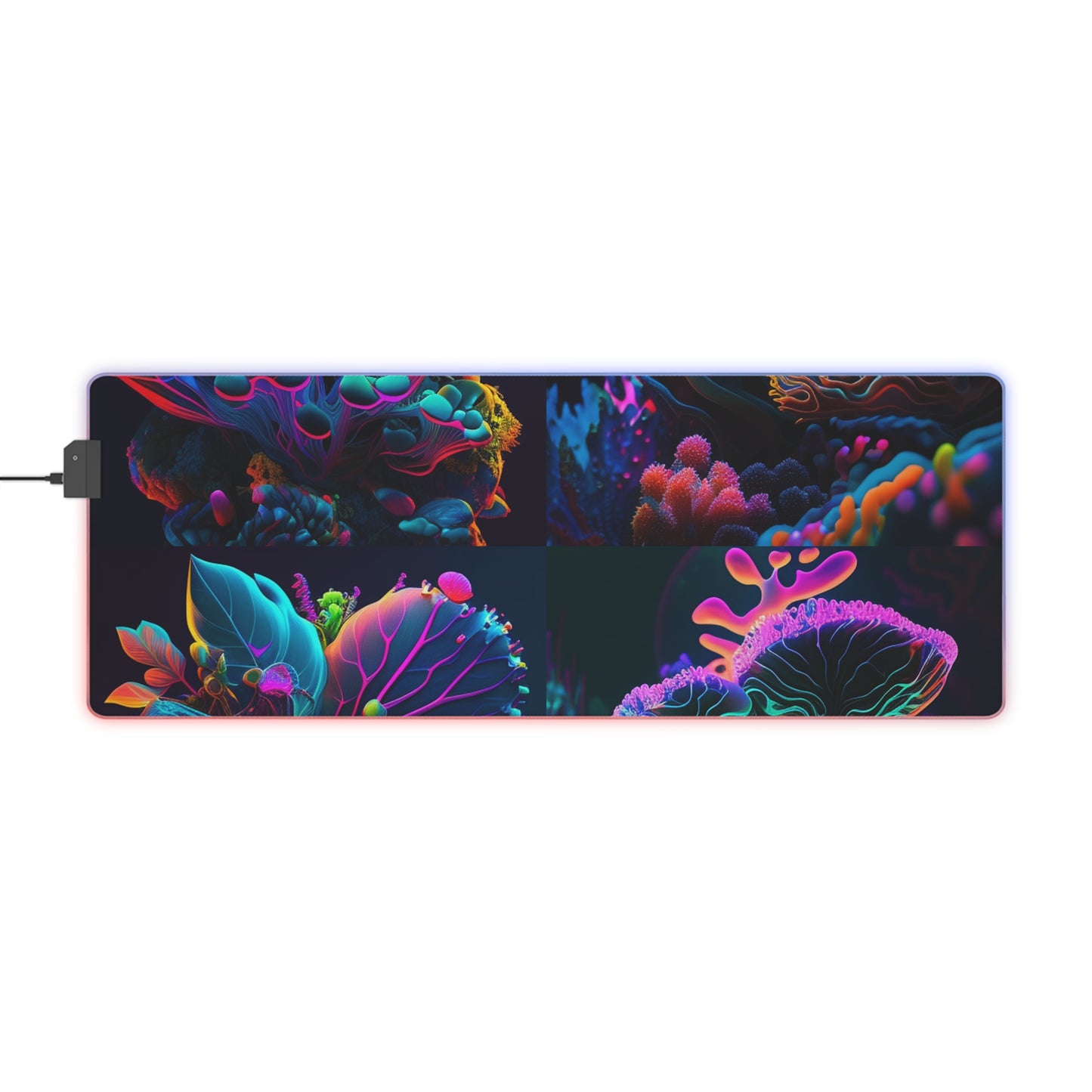 LED Gaming Mouse Pad Macro Coral Reef 5