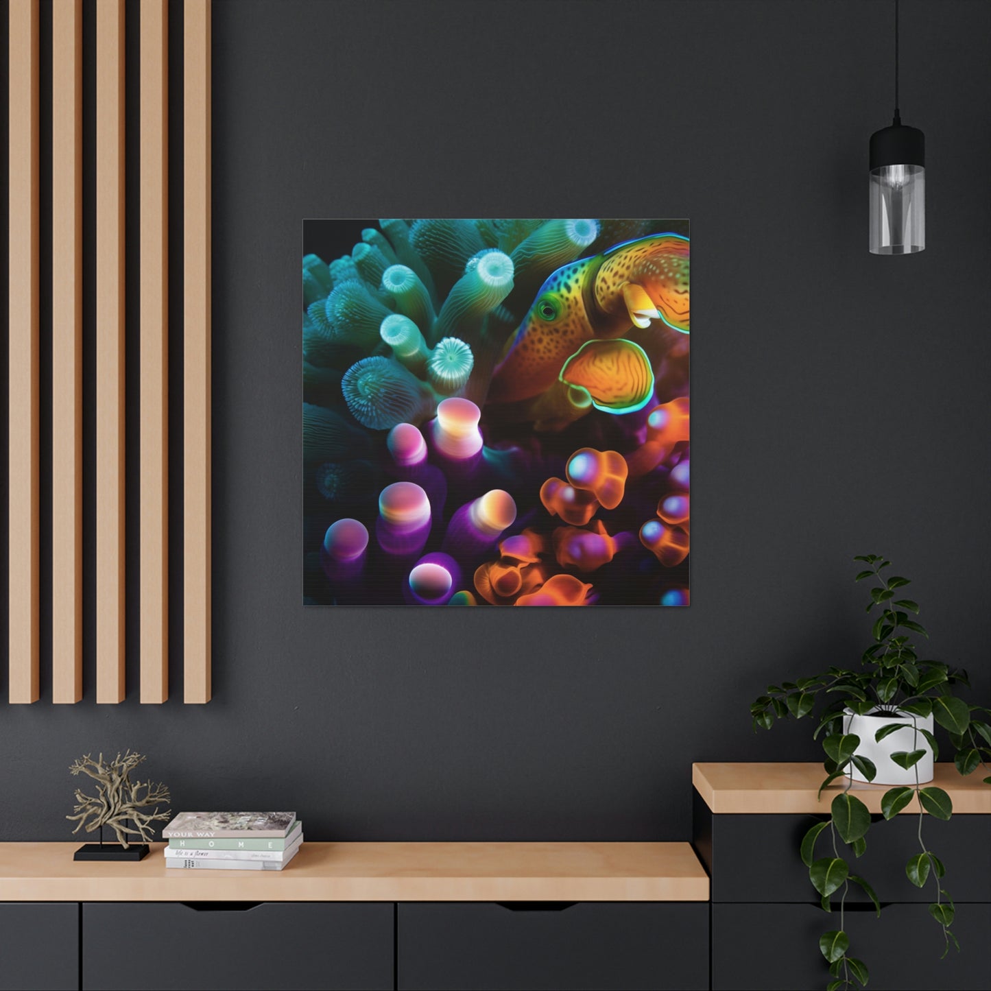 Canvas Gallery Wraps Ocean Anemone 2