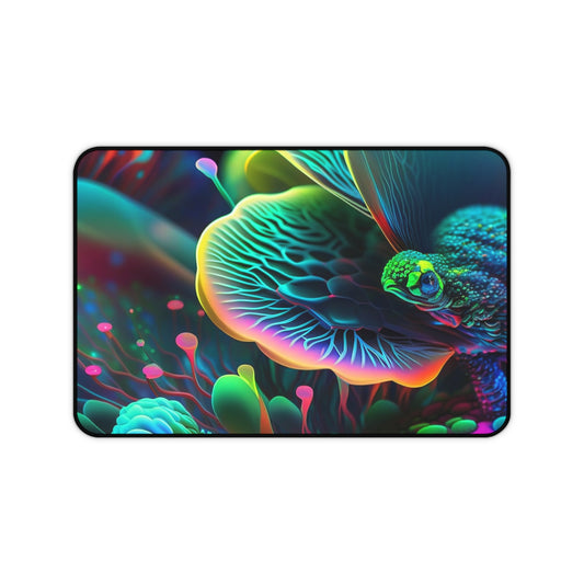 Desk Mat Neon Florescent Glow 2