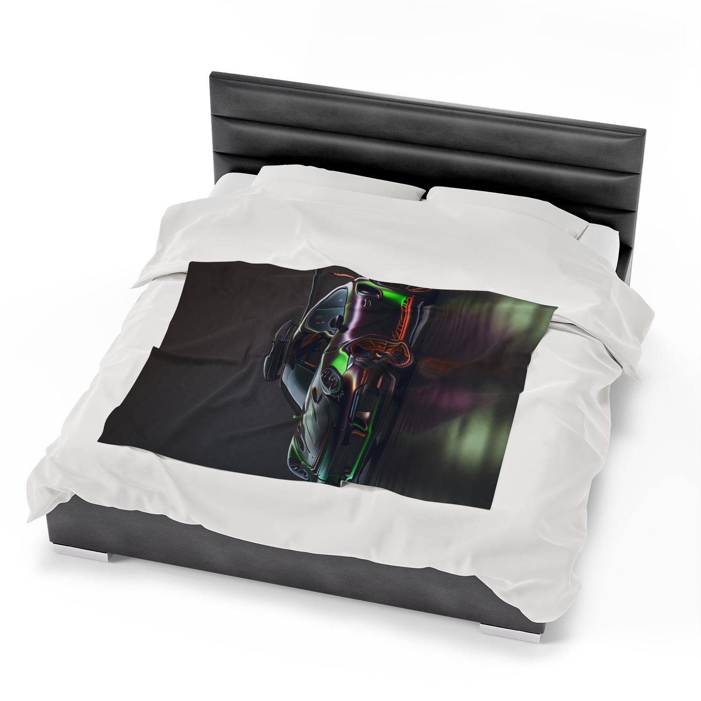 Velveteen Plush Blanket Porsche Color 2