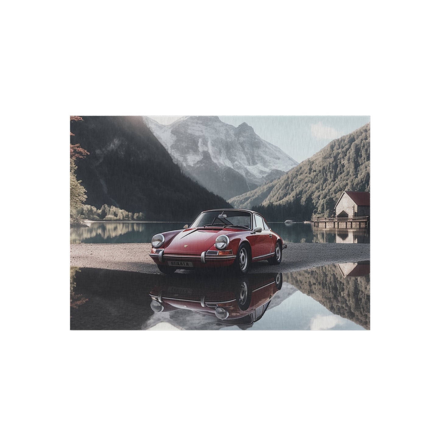 Outdoor Rug  Porsche Lake 4