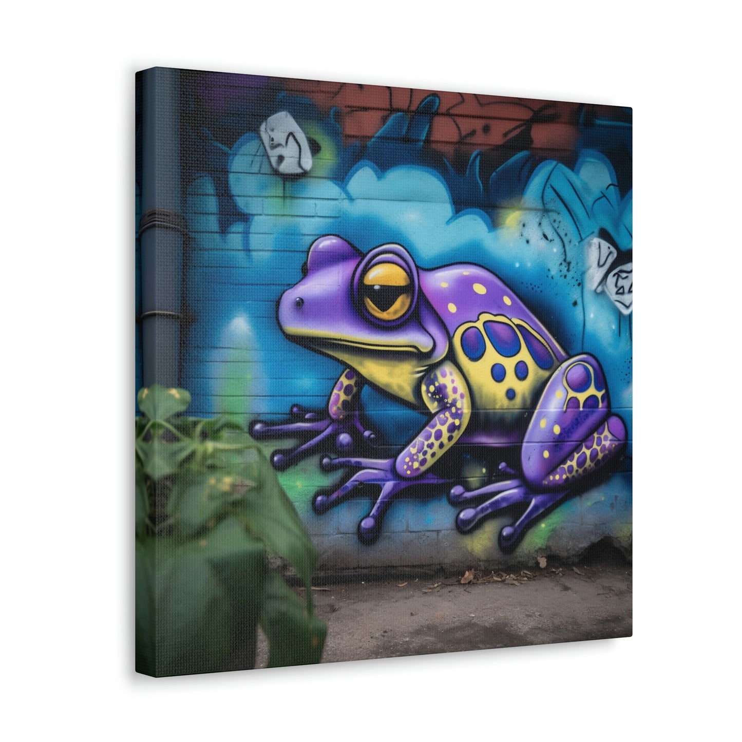 Dart Frog Street Art 4