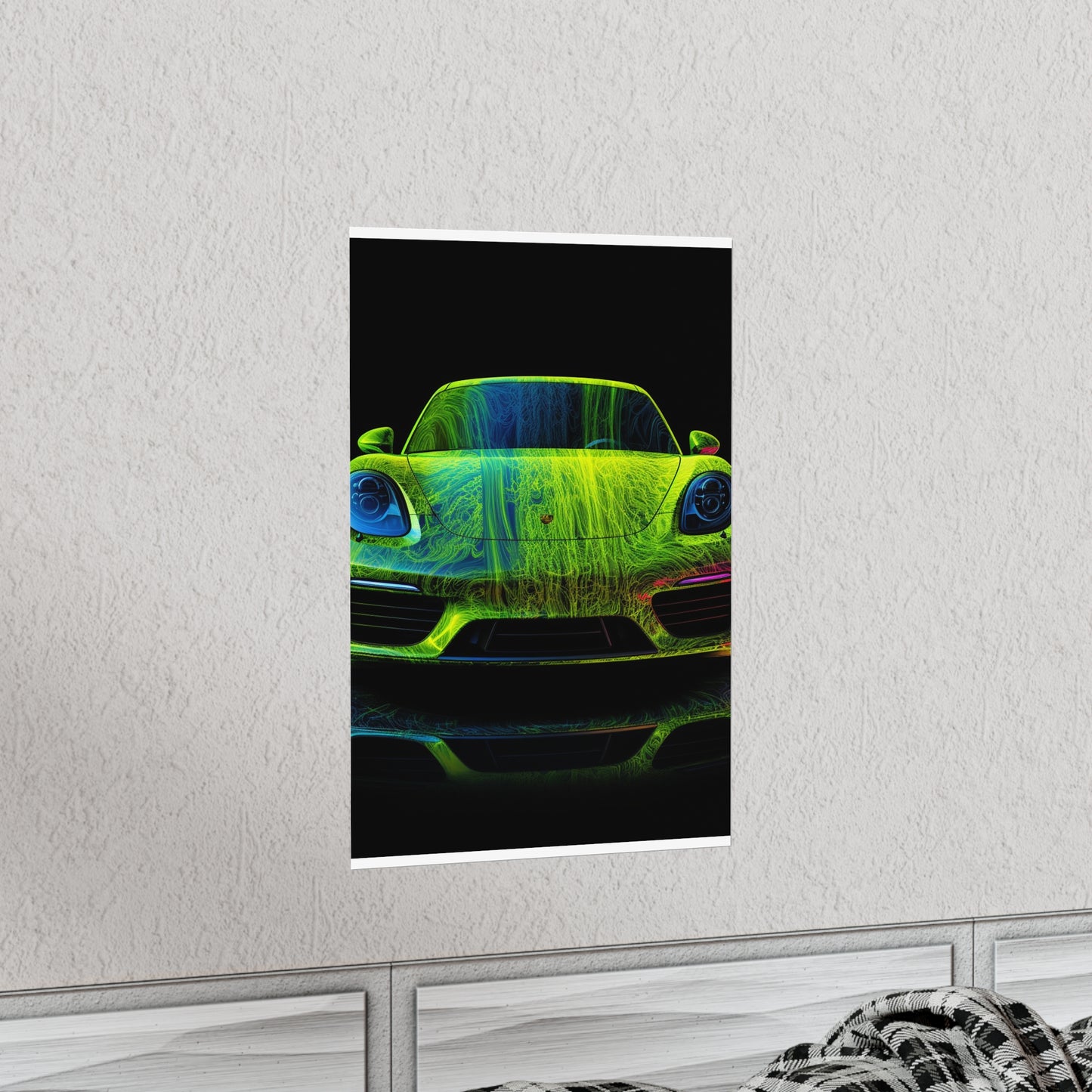 Premium Matte Vertical Posters Porsche Flair 3