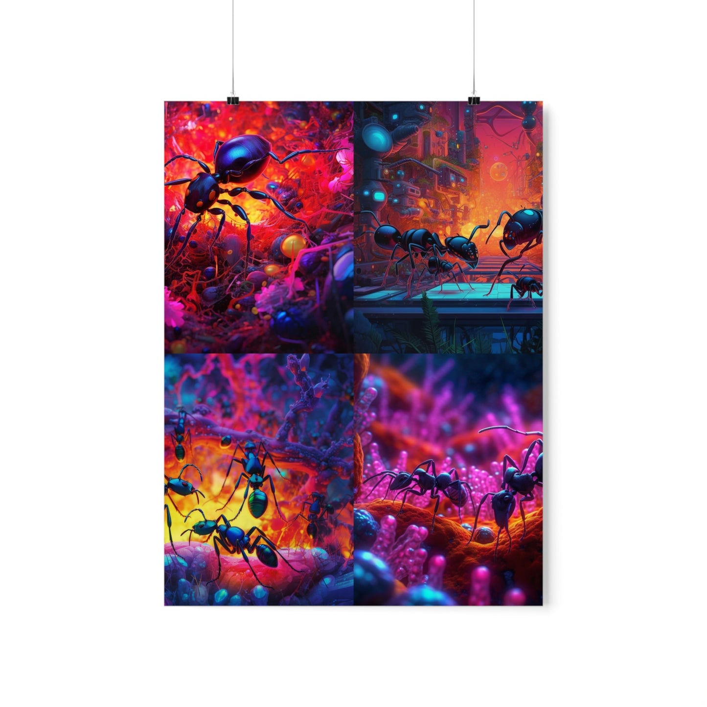 Premium Matte Vertical Posters Ants Home 5