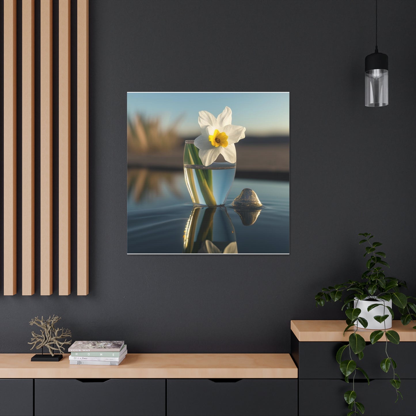 Canvas Gallery Wraps Daffodil 4