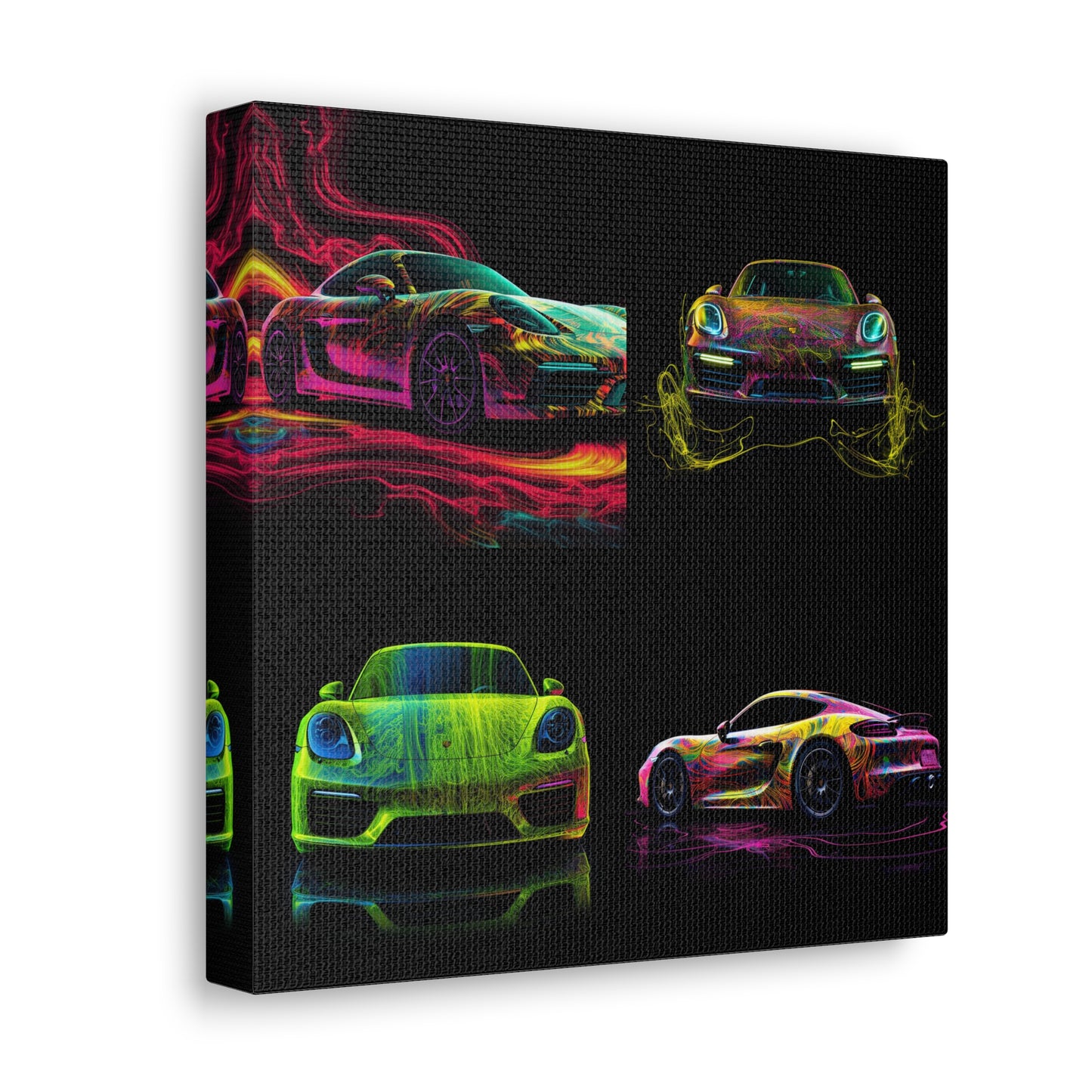 Canvas Gallery Wraps Porsche Flair 4 pack