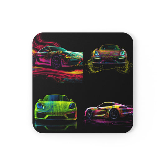 Cork Back Coaster Porsche Flair 5