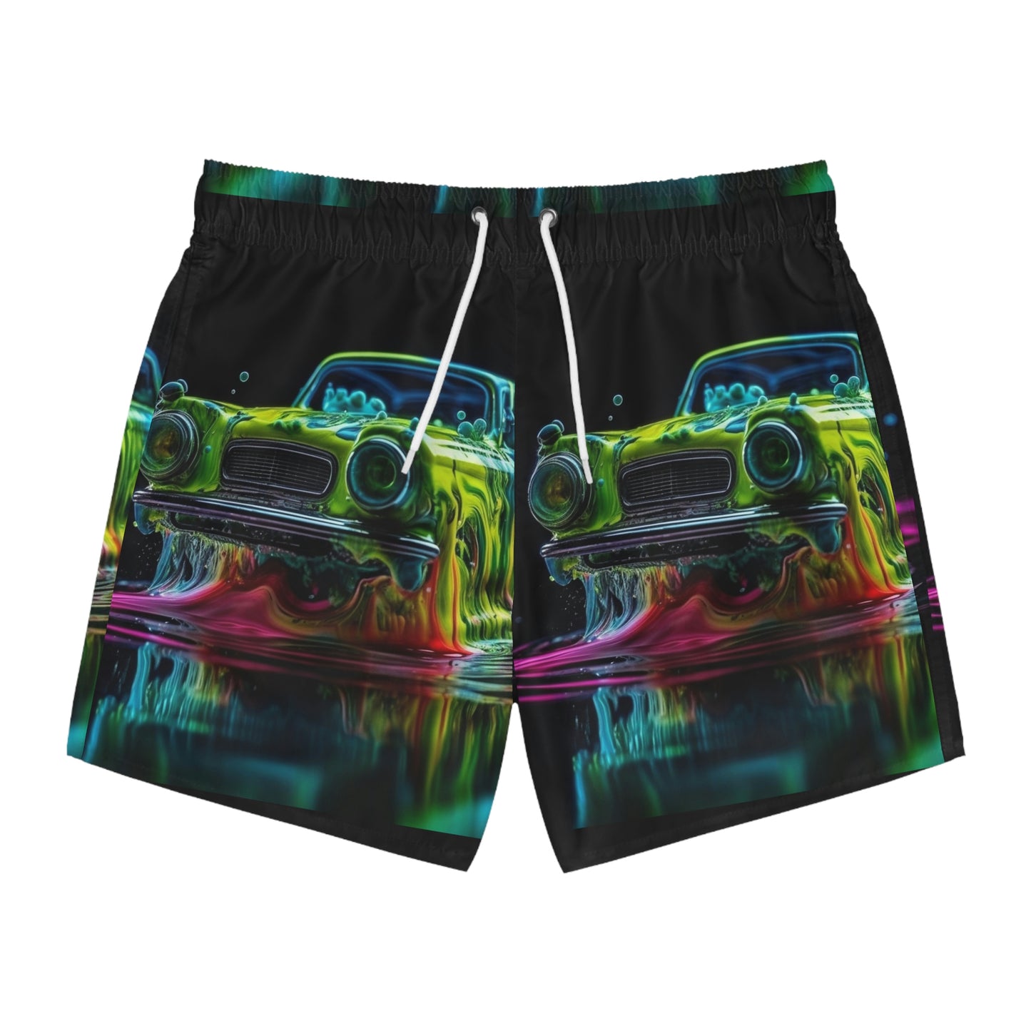 Swim Trunks (AOP) Hotrod Water 3