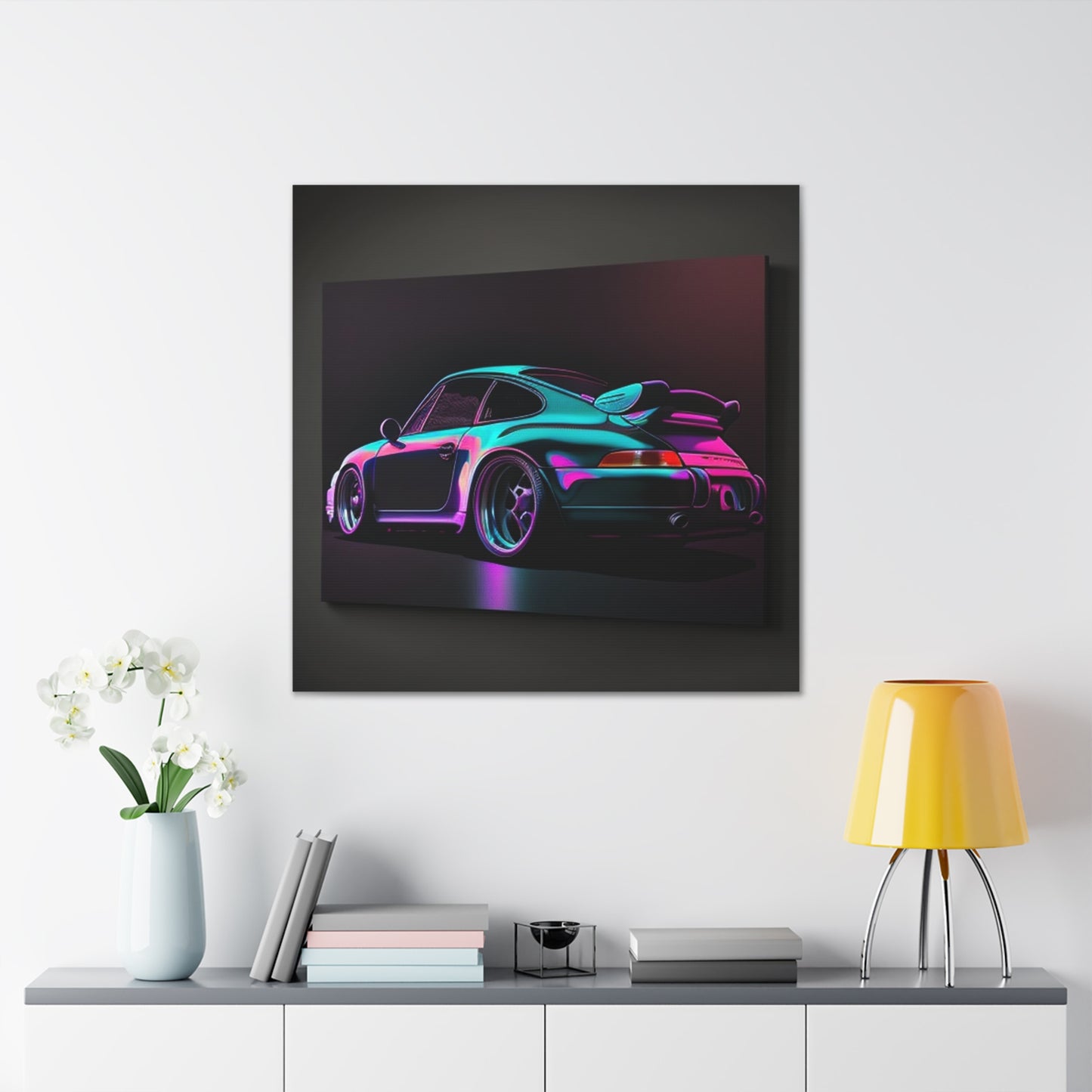 Canvas Gallery Wraps Porsche Purple 1