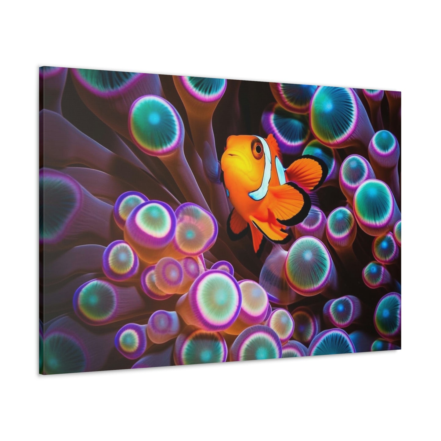 Canvas Gallery Wraps Ocean Anemone 3