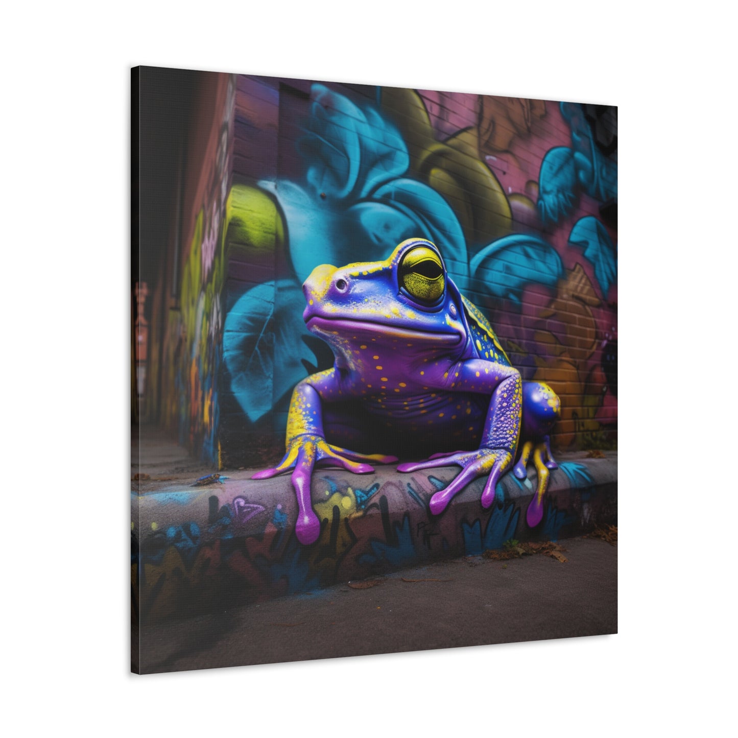 Dart Frog Street Art 1