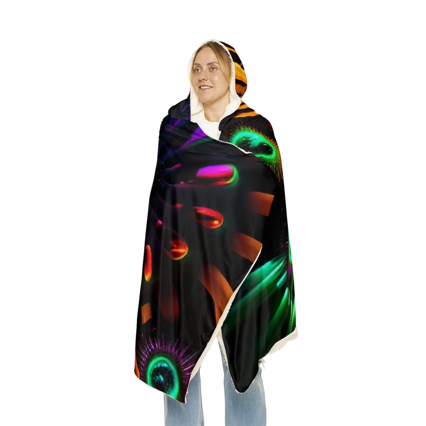 Snuggle Blanket Neon Macro 3