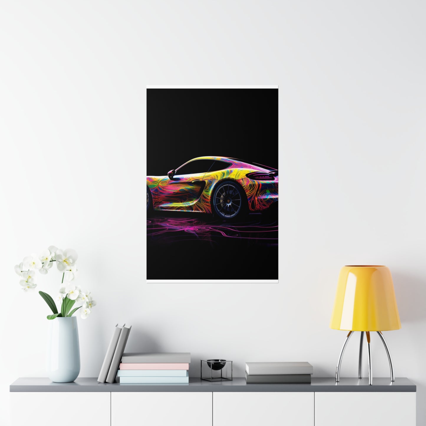 Premium Matte Vertical Posters Porsche Flair 4