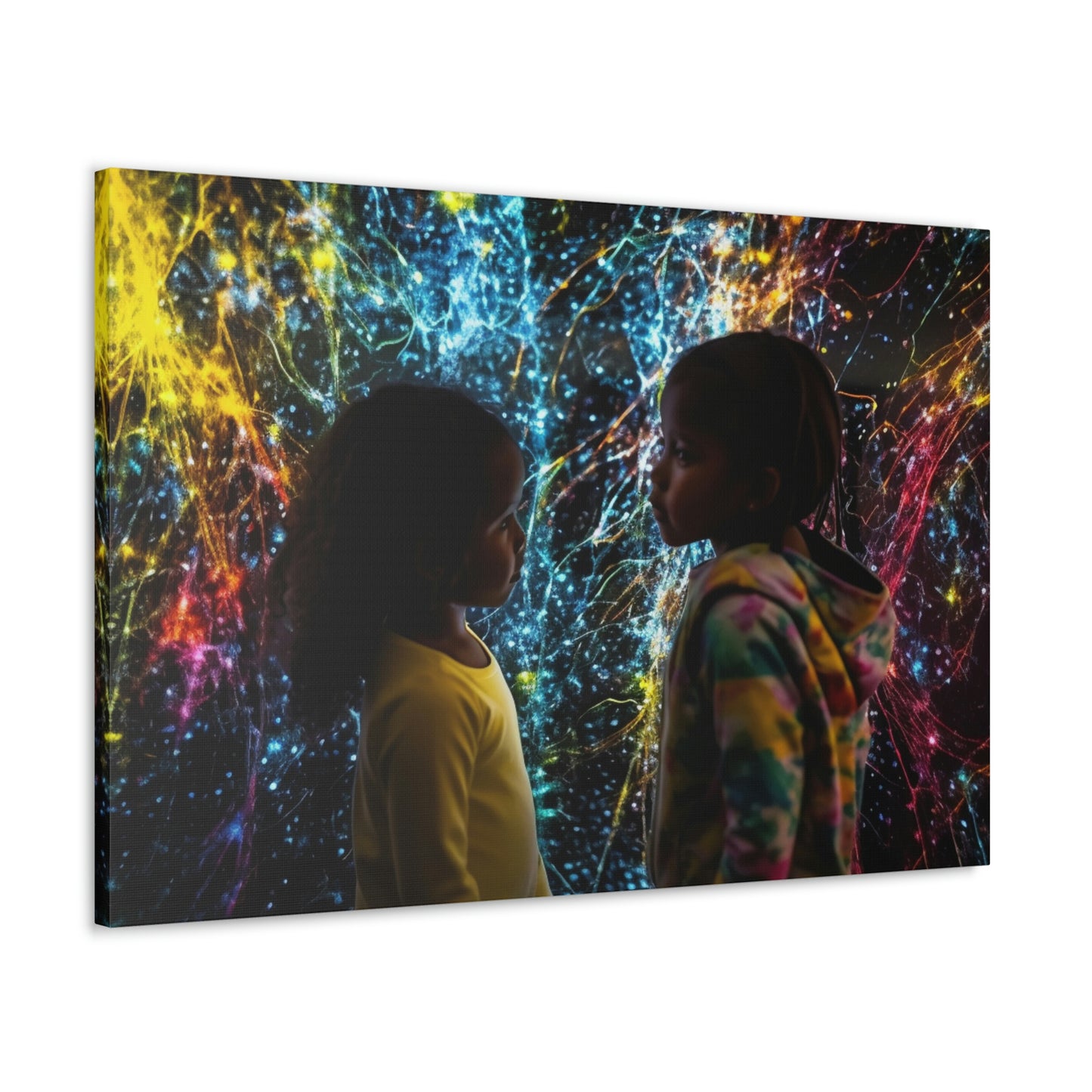 Canvas Gallery Wraps Kid Color Rain 2