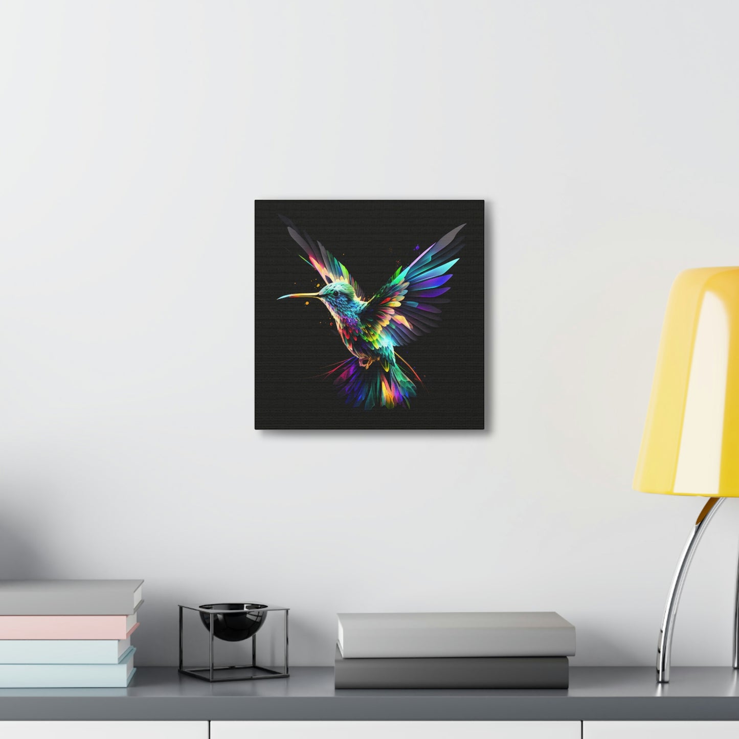 Hummingbird florescent glow