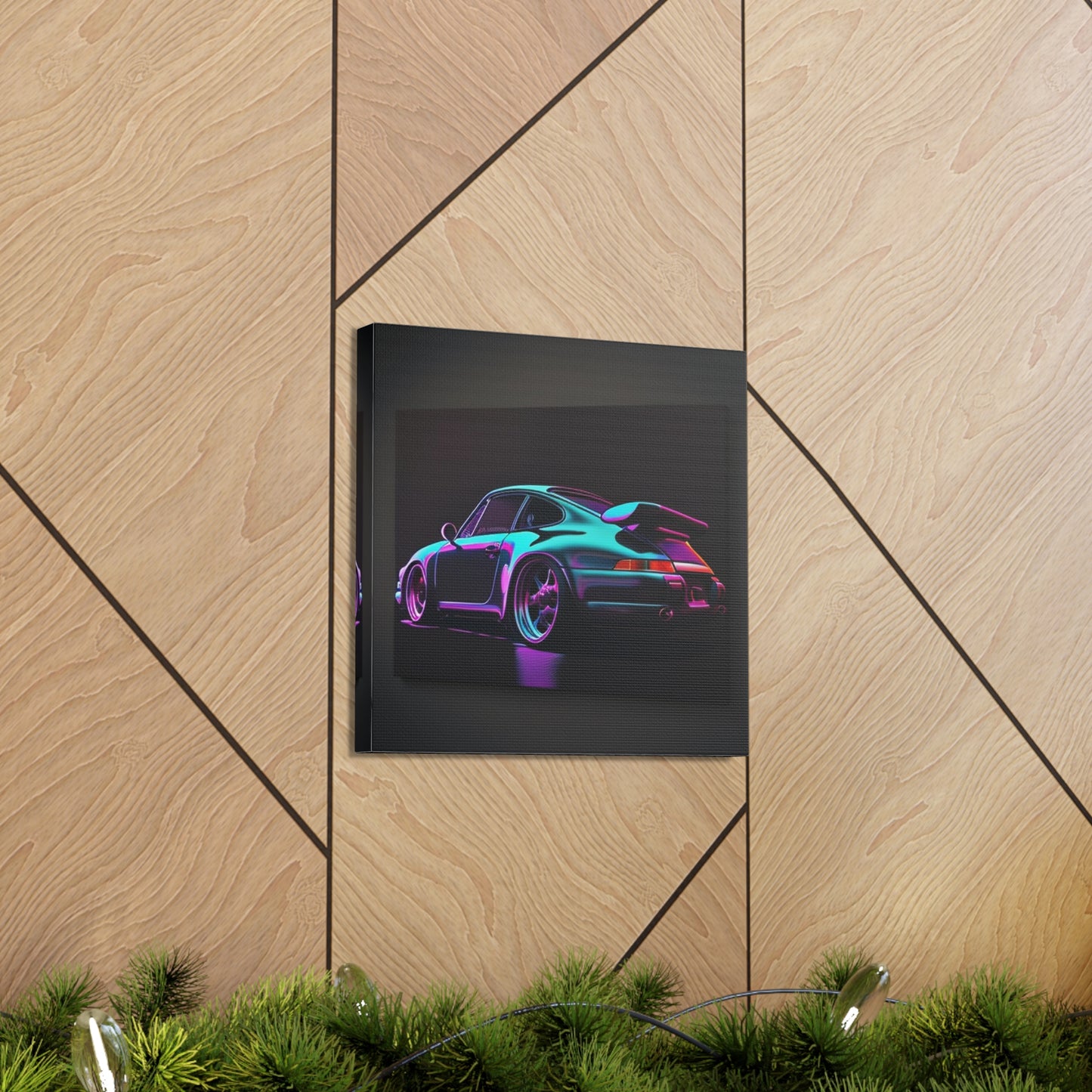 Canvas Gallery Wraps Porsche Purple 2